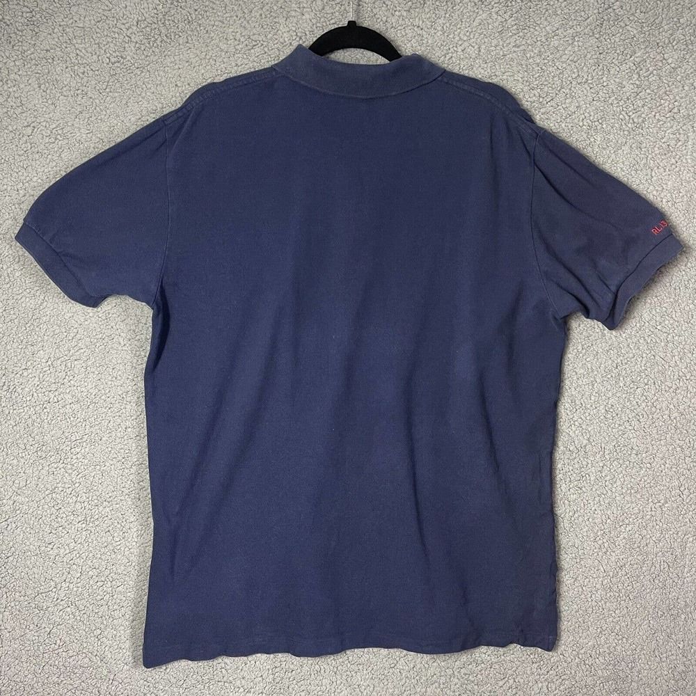 Vintage Ralph Lauren Polo Teddy Pocket Golf Shirt Short Sleeve Size Large - Picture 2 of 9